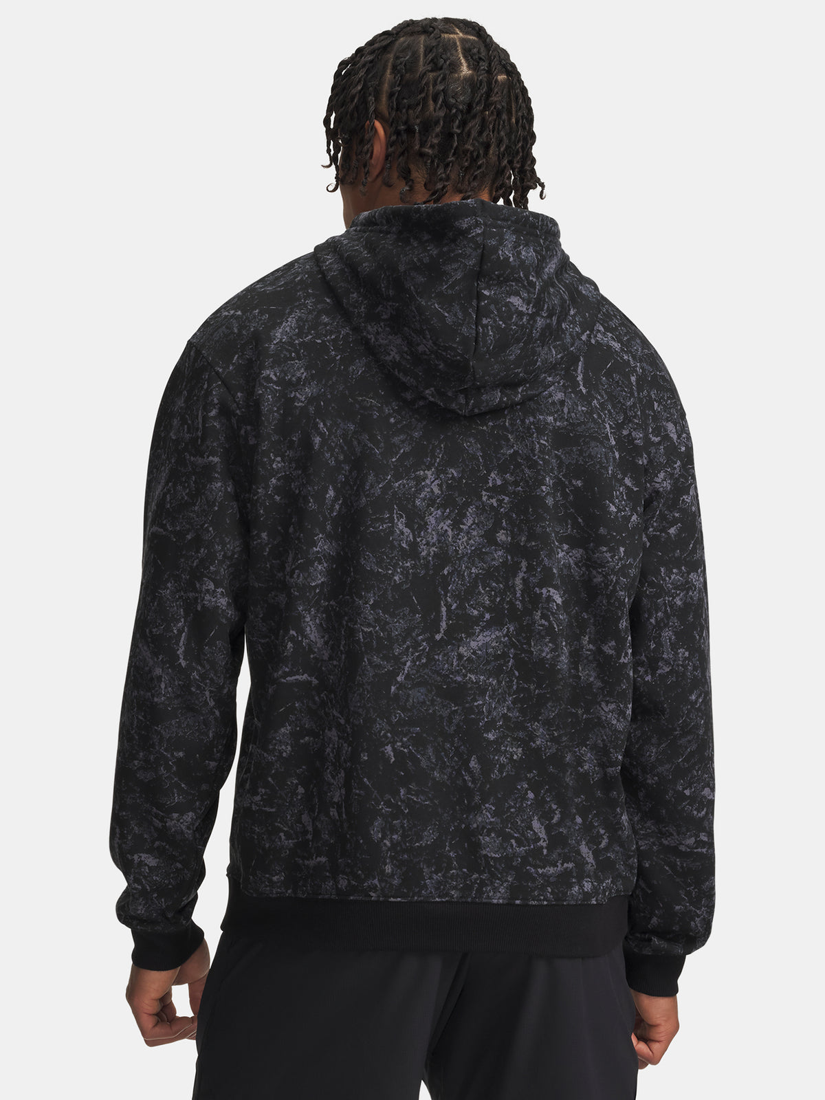 Férfi Under Armour UA Rival Flc Prtd Hoodie pulóver