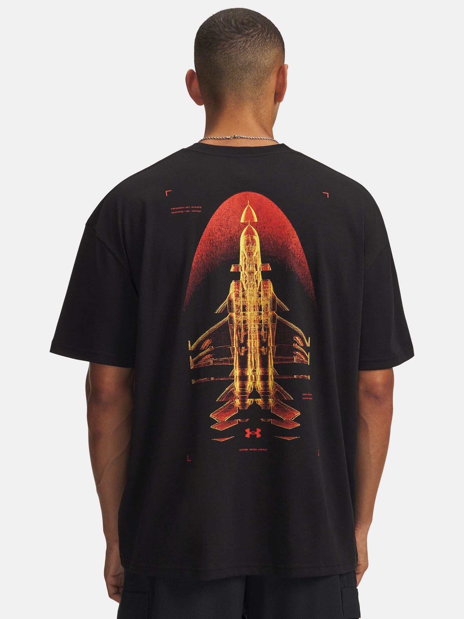 Férfi póló Under Armour UA M HWT ECHO JET SS