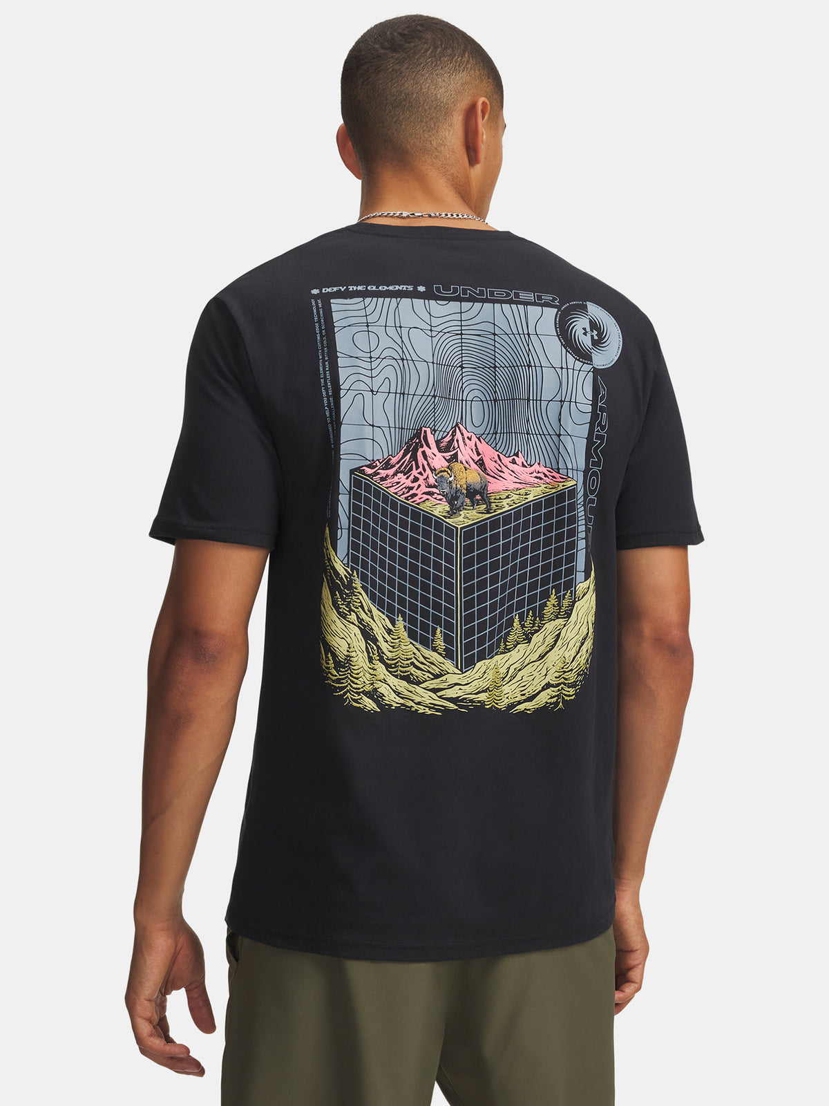 Férfi póló Under Armour M Mountain Bison T