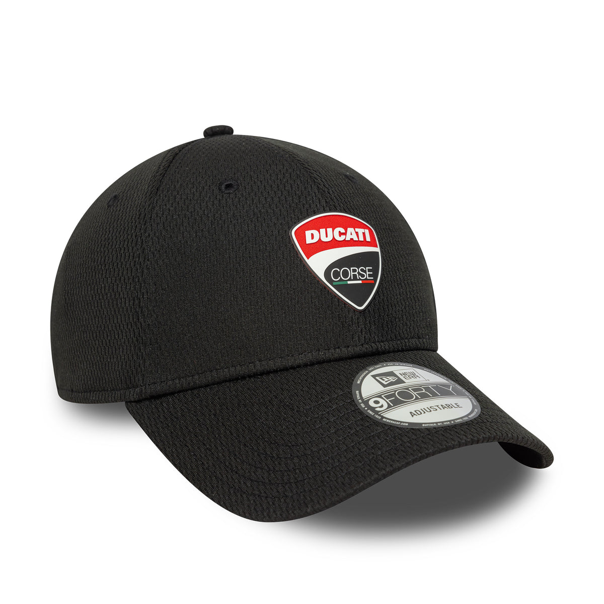 New Era Ducati Motor Logo Dashmark Mesh Black 9FORTY baseball sapka