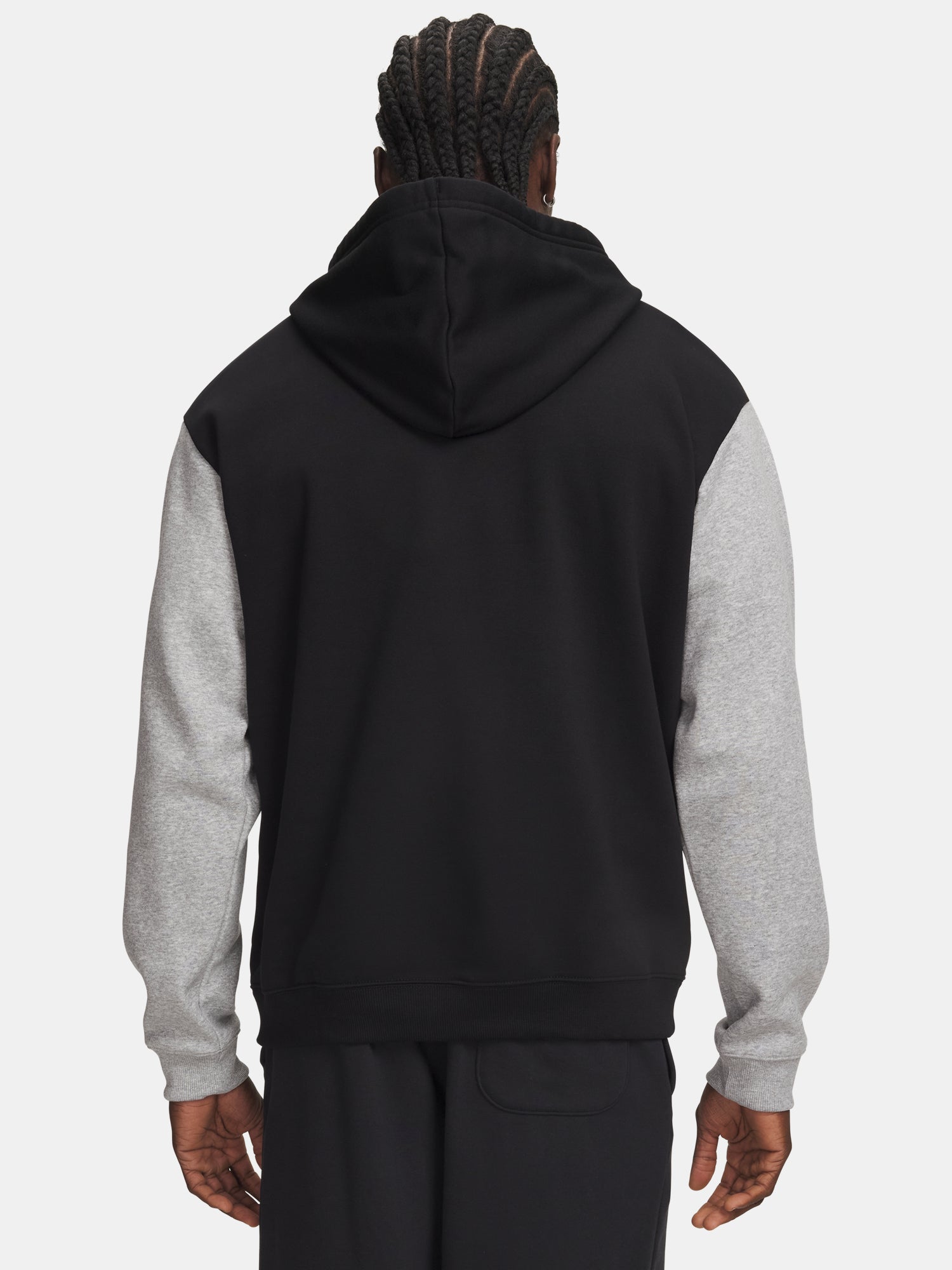 Férfi pulóver Under Armour Rival Fleece Striped Hoodie