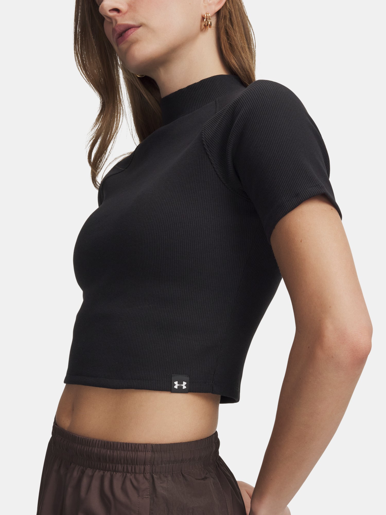 Nõi póló Under Armour UA RIVAL RIB MOCK SS TEE
