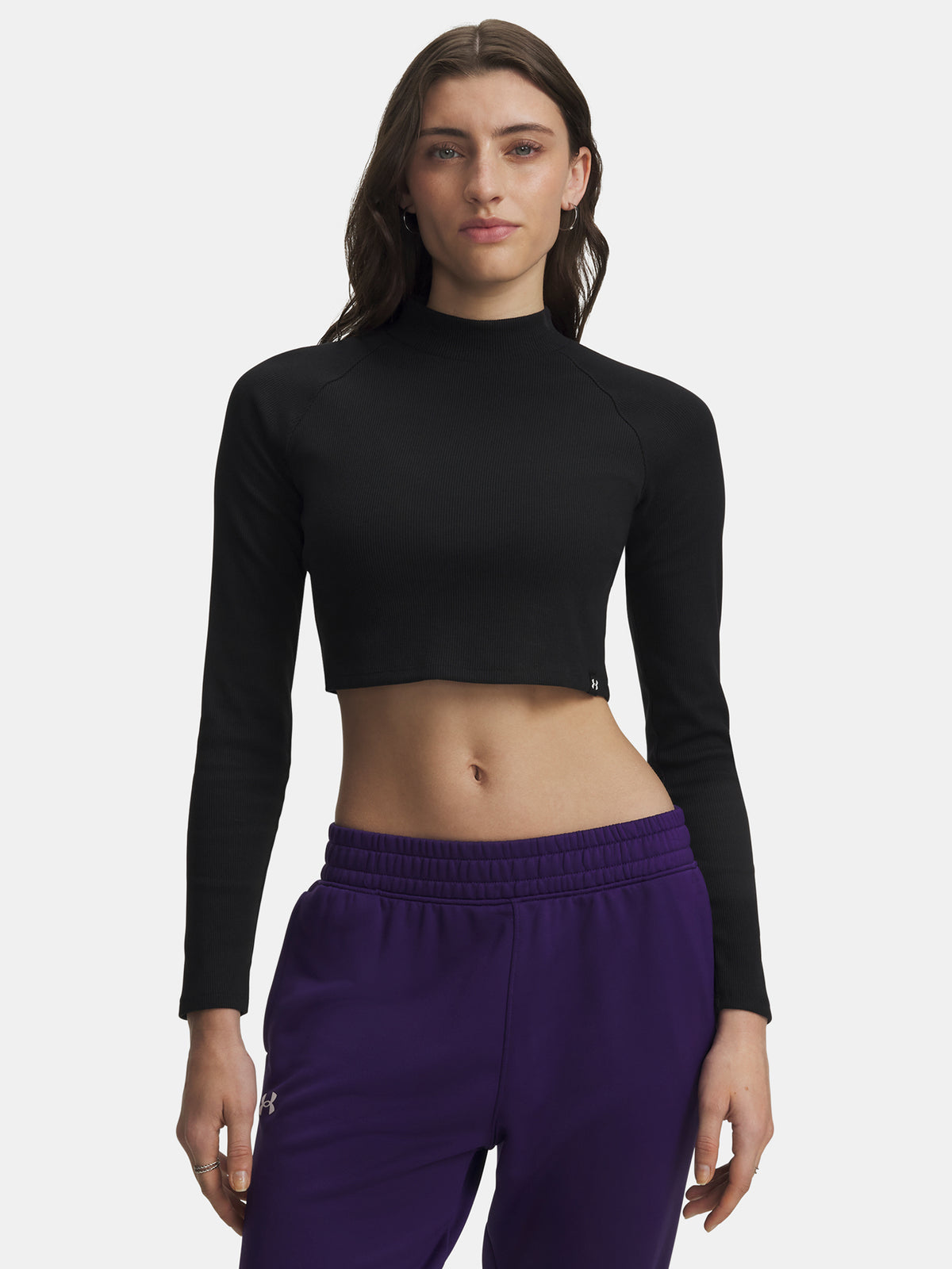 Nõi póló Under Armour UA RIV RIB MOCK LS