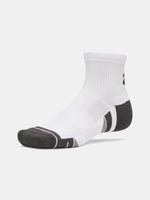 Unisex Under Armour New UA Perf Tech 3pk Qtr zokni