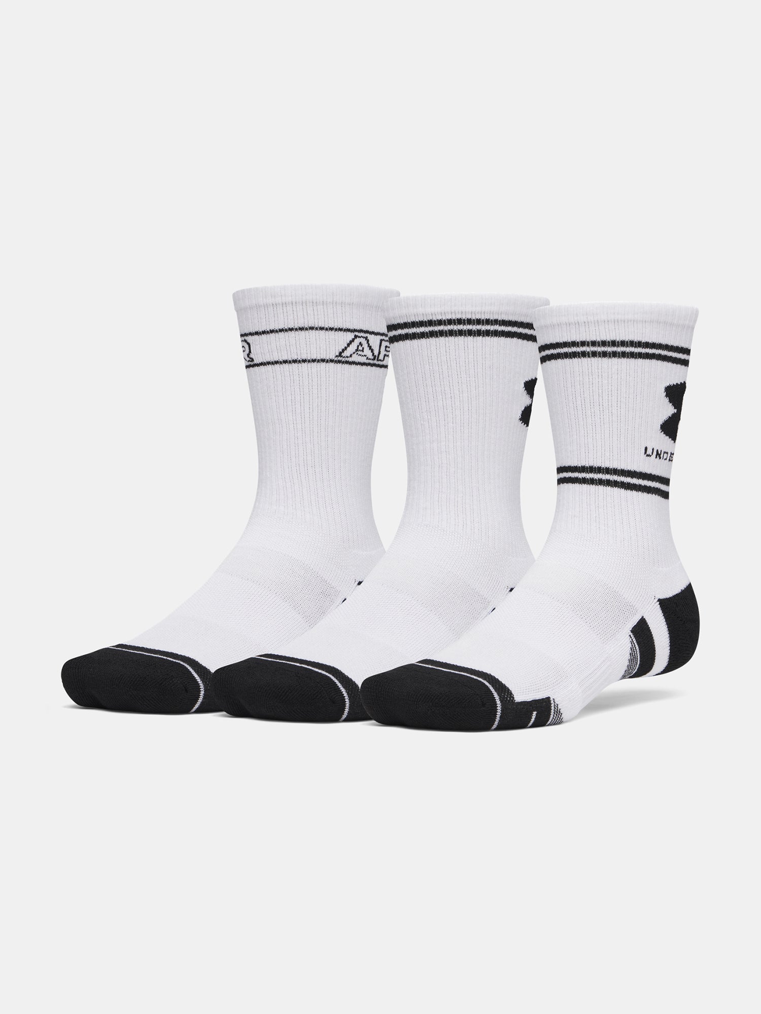 Unisex Under Armour New UA Perf Tech Nov 3pk Crw zokni