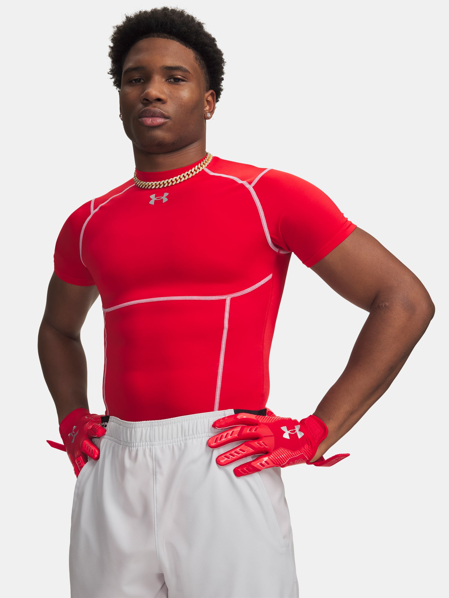 Férfi póló Under Armour UA HG Elite Comp SS