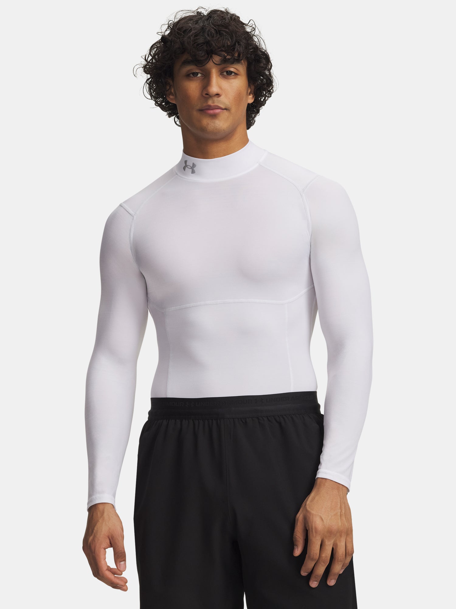 Férfi Under Armour UA HG Elite Comp Mock LS póló