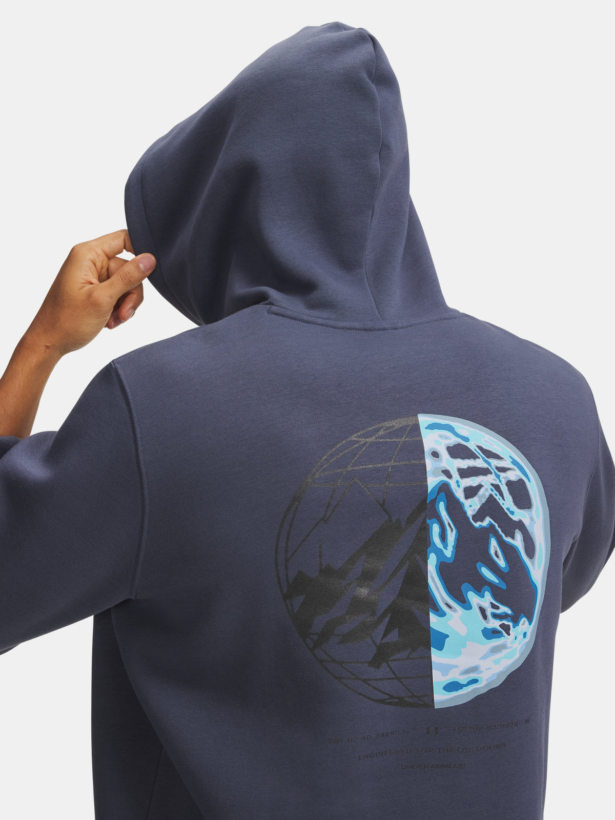 Férfi pulóver Under Armour M Icon Fleece MTN Fill HD