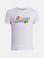Fiú póló Under Armour UA B PATCH PACK WM SS