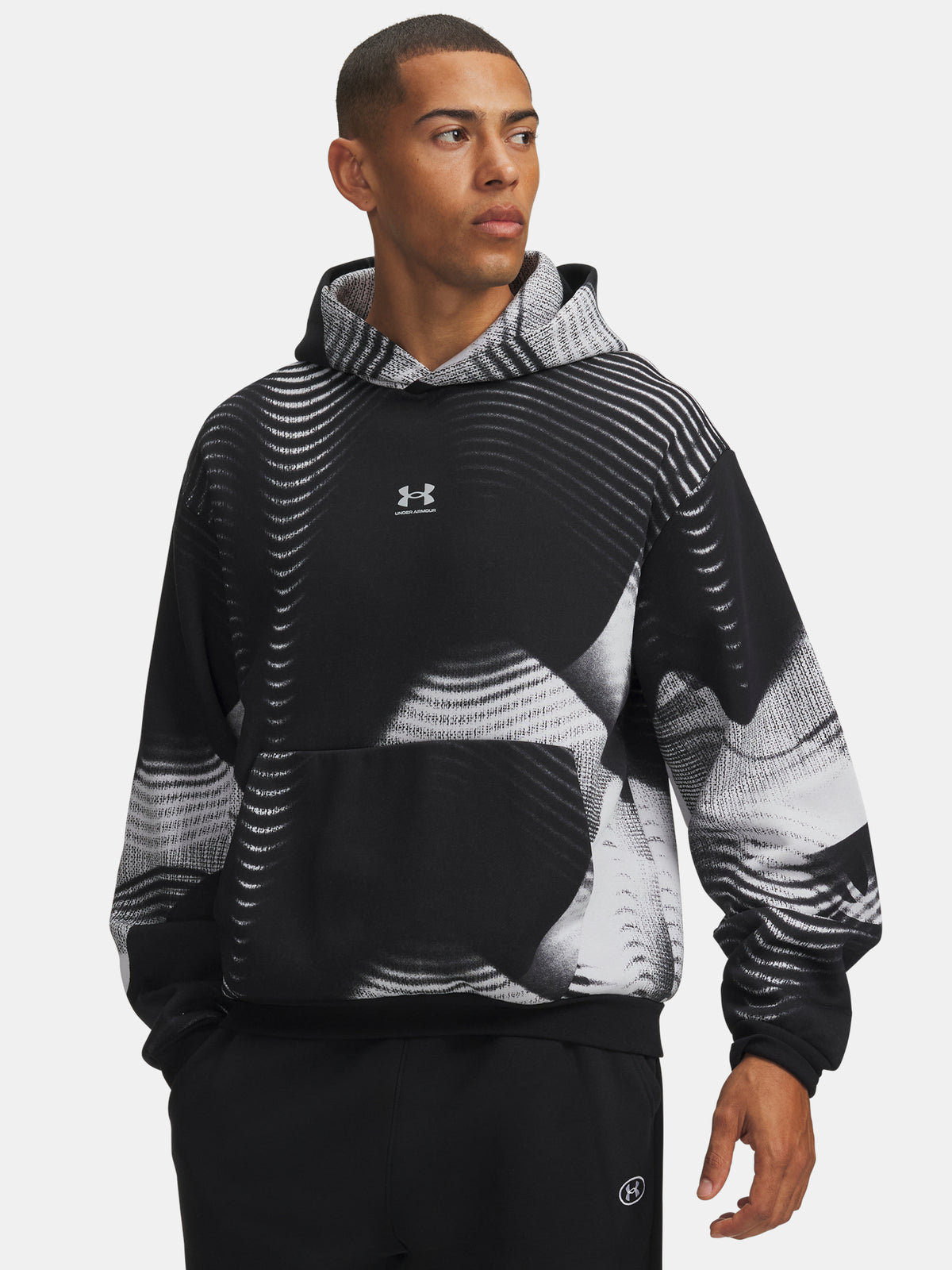 Férfi pulóver Under Armour UA Icon Fleece Printed HD