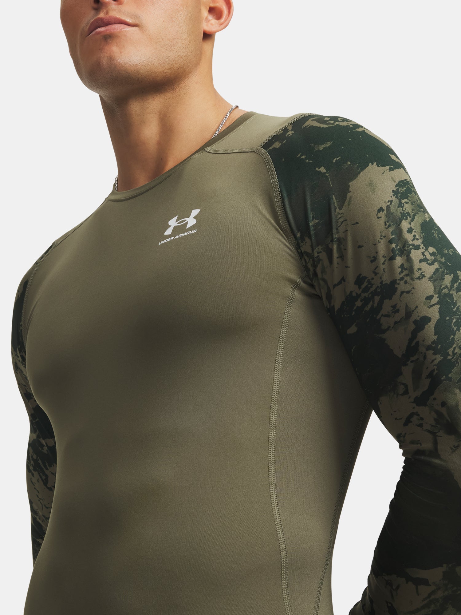 Férfi Under Armour UA HG Armour Comp CB LS póló