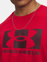 Férfi póló Under Armour UA M CENTER BOXED LOGO SS