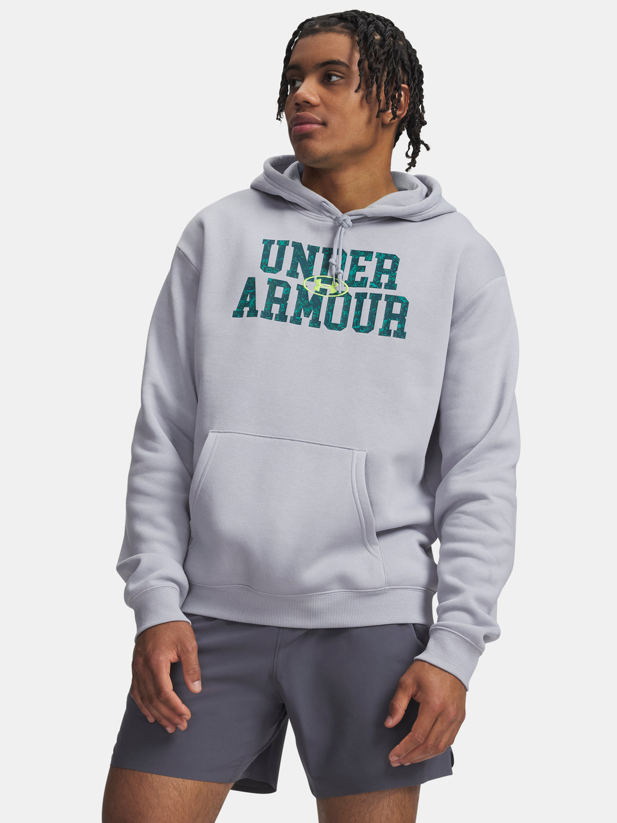 Férfi Under Armour UA Rival Flc Camo Fill Hdy pulóver