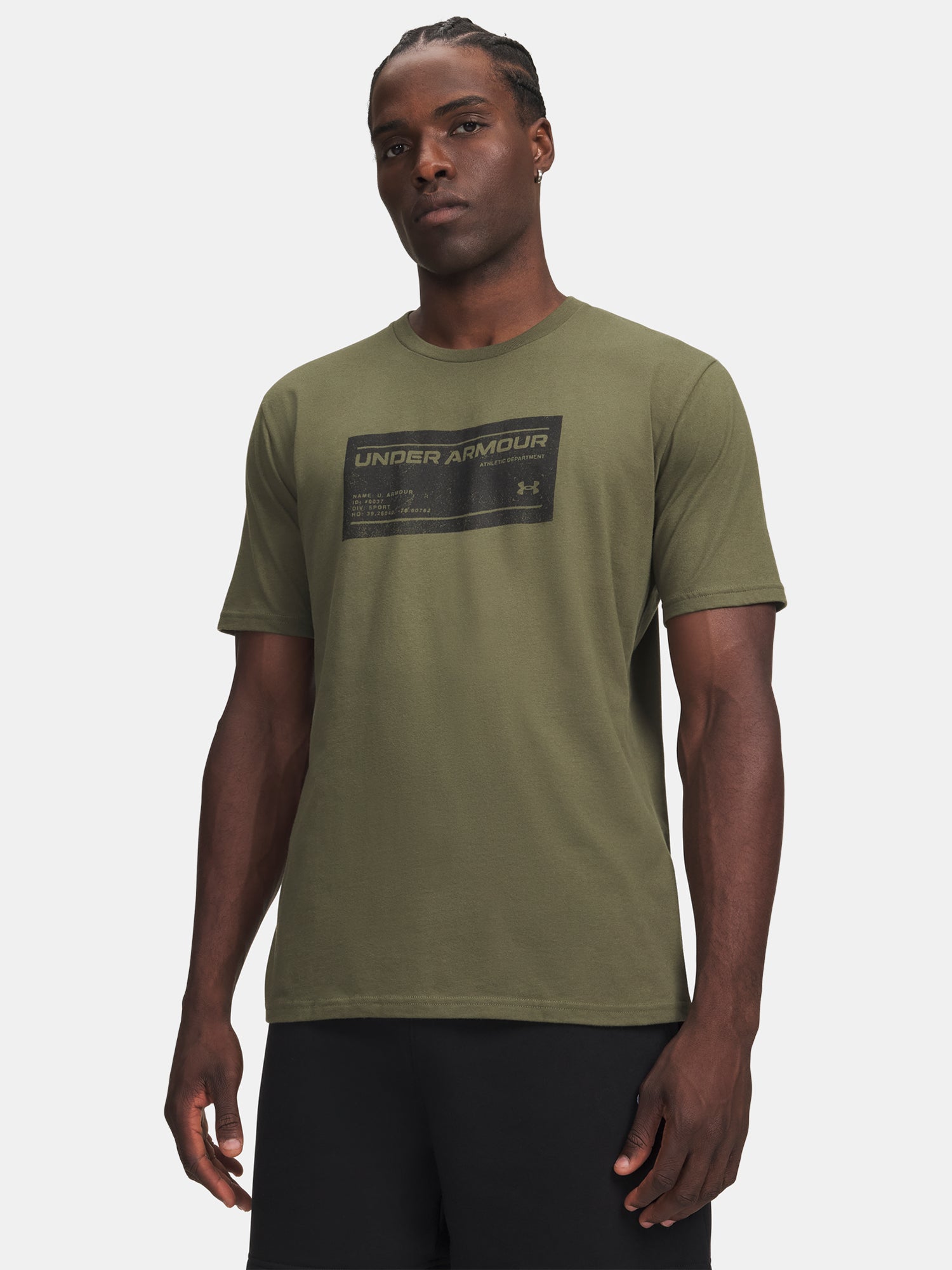 Férfi Under Armour UA M BOX WM LABEL SS póló