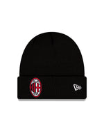 New Era AC Milan Black Cuff Knit Beanie Hat kötött sapka