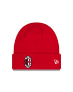 New Era AC Milan Red Cuff Knit Beanie Hat kötött sapka