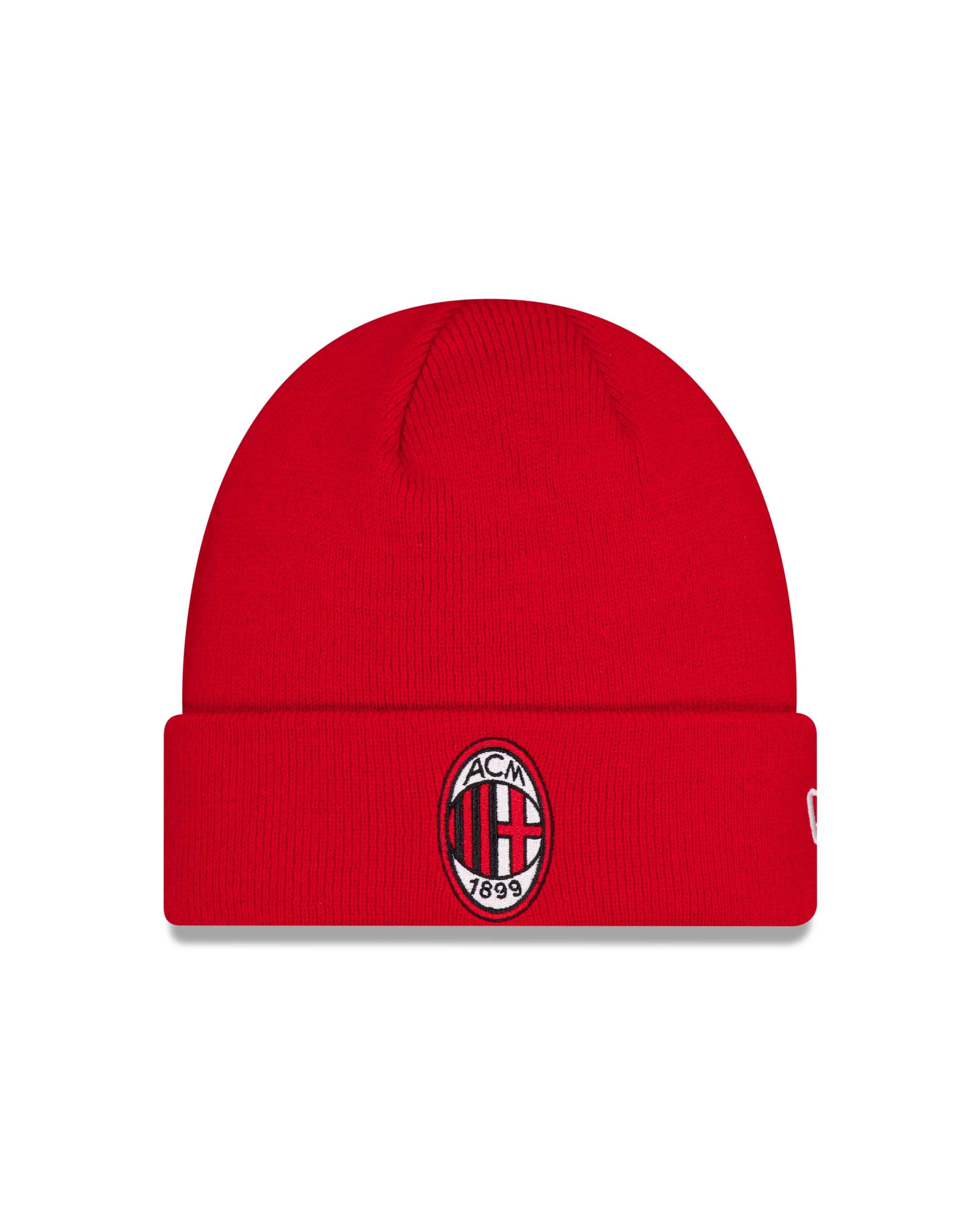 New Era AC Milan Red Cuff Knit Beanie Hat kötött sapka