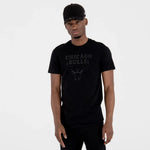 New Era Chicago Bulls NBA Regular Black On Black póló