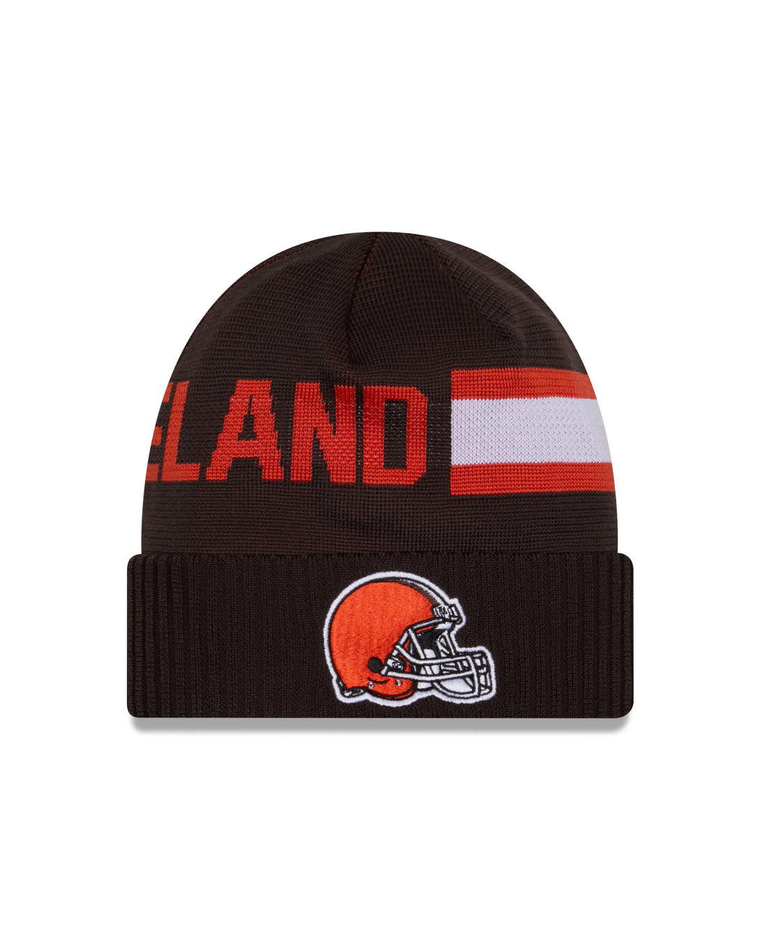 New Era Cleveland Browns NFL Sideline 2024 Cuff Knit Beanie kötött sapka - Sportmania.hu