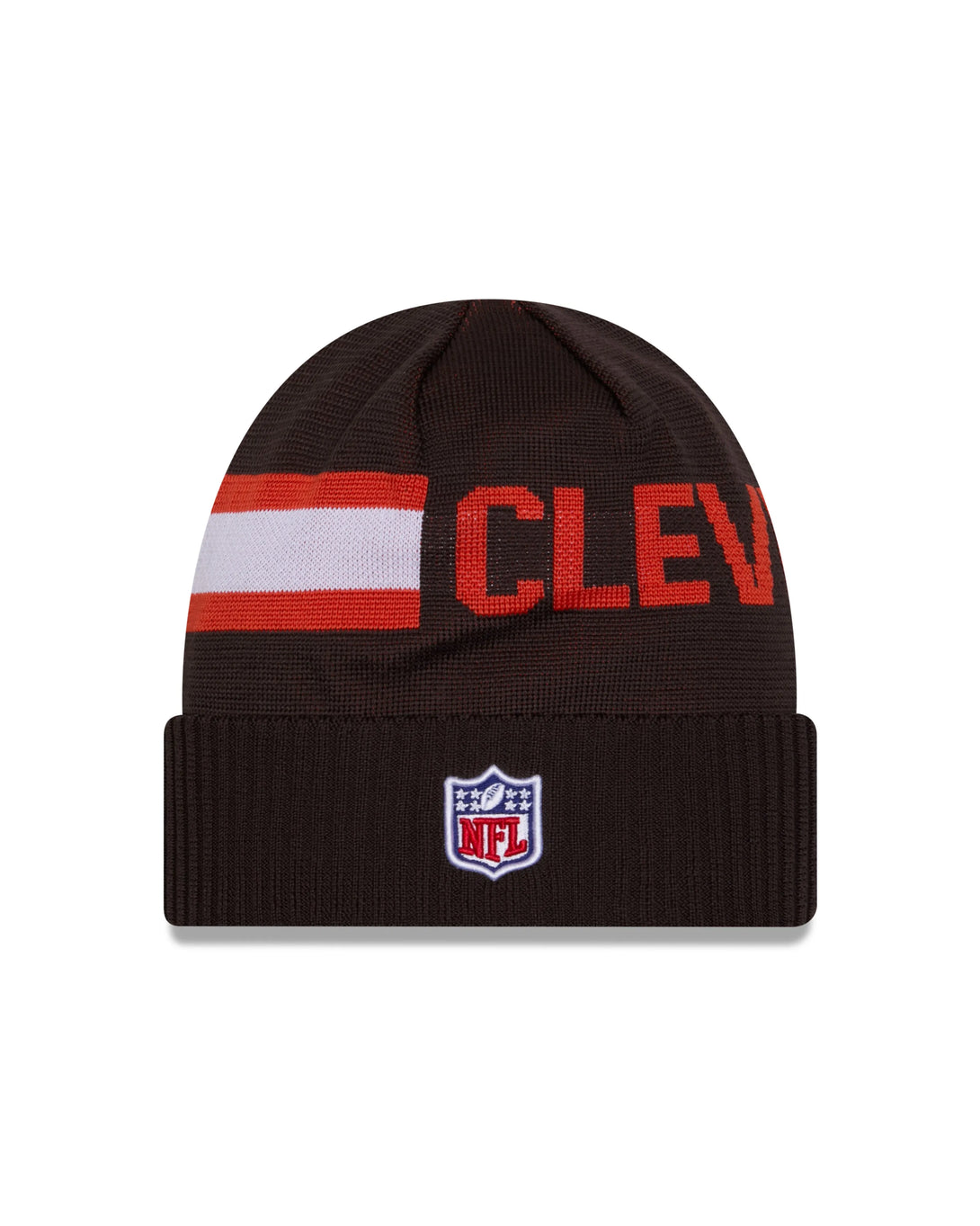 New Era Cleveland Browns NFL Sideline 2024 Cuff Knit Beanie kötött sapka - Sportmania.hu