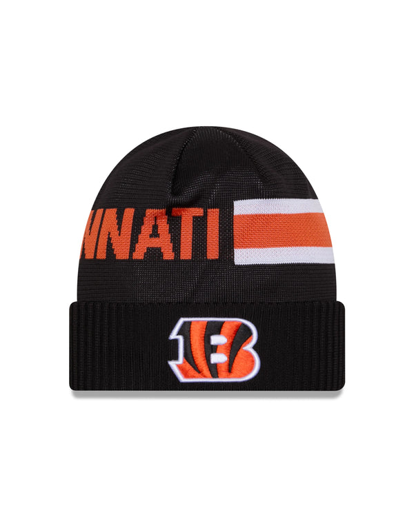 New Era Cincinnati Bengals NFL Sideline 2024 Cuff Knit Beanie kötött sapka - Sportmania.hu