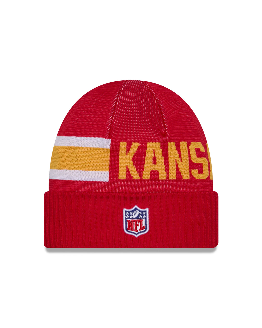 New Era Kansas City Chiefs NFL Sideline 2024 Cuff Knit Beanie kötött sapka - Sportmania.hu