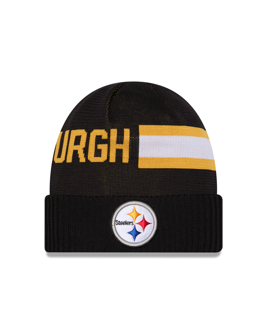 New Era Pittsburgh Steelers NFL Sideline 2024 Cuff Knit Beanie kötött sapka - Sportmania.hu