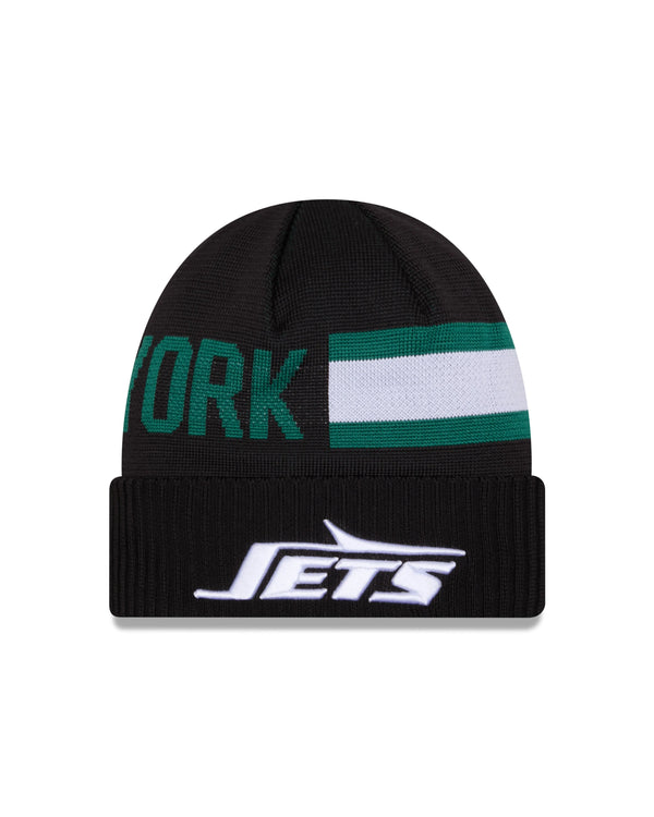 New Era New York Jets NFL Sideline 2024 Cuff Knit Beanie kötött sapka - Sportmania.hu