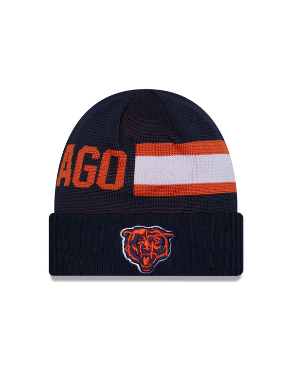 New Era Chicago Bears NFL Sideline 2024 Cuff Knit Beanie kötött sapka - Sportmania.hu