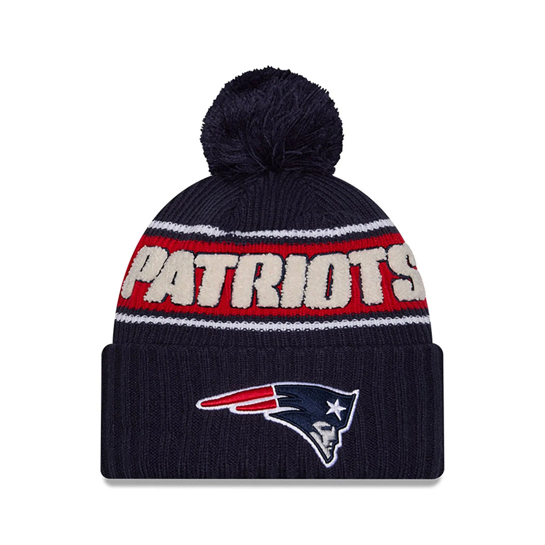 New Era New England Patriots NFL Sideline 2024 Dark Blue Sport kötött sapka - Sportmania.hu