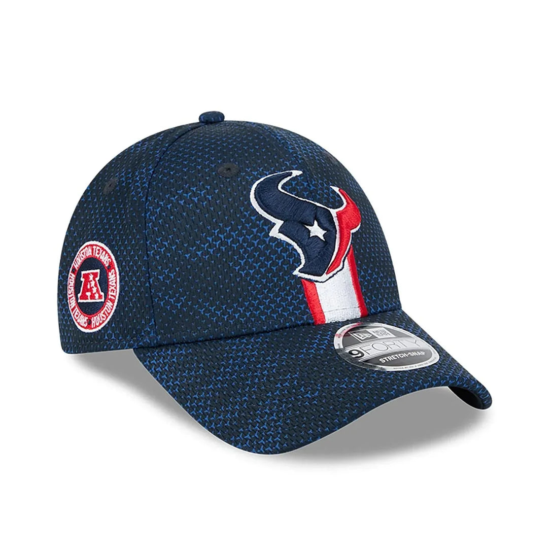 New Era Houston Texans NFL Sideline 2024 Navy 9FORTY Stretch Snap baseball sapka - Sportmania.hu