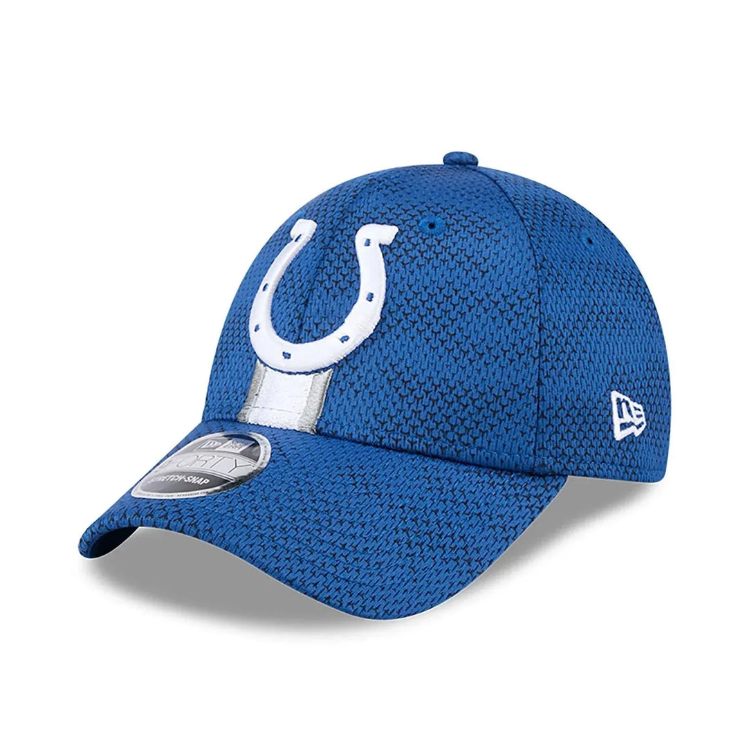 New Era Indianapolis Colts NFL Sideline 2024 Blue 9FORTY Stretch Snap Baseball sapka - Sportmania.hu