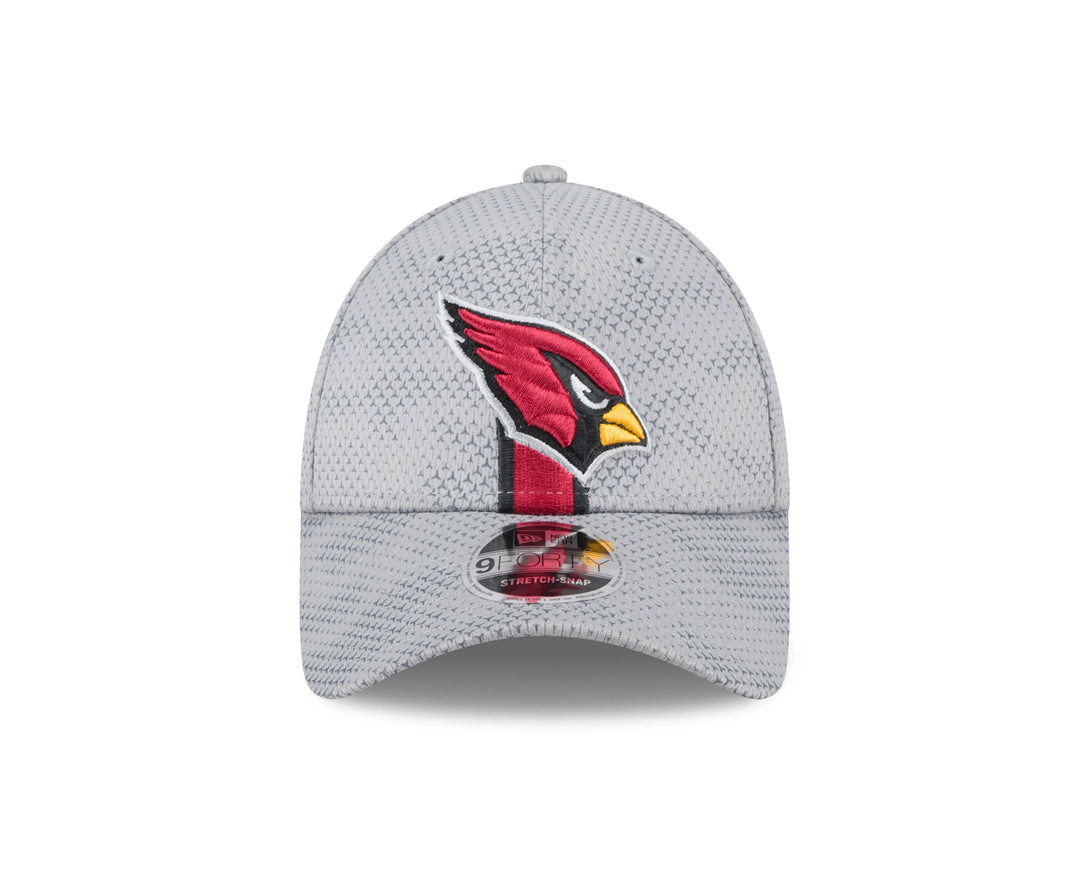 New Era Arizona Cardinals NFL Sideline 2024 Grey 9FORTY Stretch Baseball sapka - Sportmania.hu