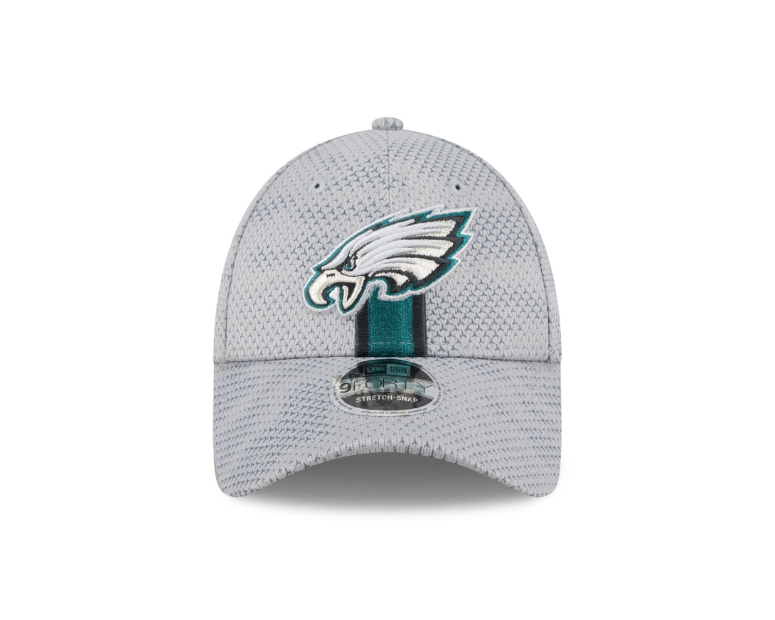 New Era Philadelphia Eagles NFL Sideline 2024 Gray 9FORTY Stretch Snap baseball sapka - Sportmania.hu