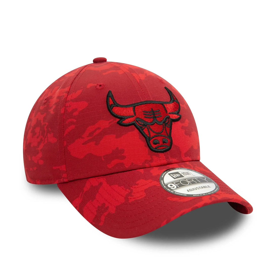 New Era Chicago Bulls Tonal Camo All Over Print Red 9FORTY Baseball sapka - Sportmania.hu