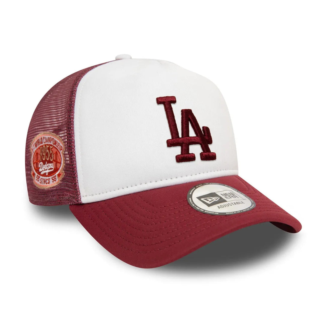 New Era LA Dodgers World Series 9FORTY E-Frame Adjustable Trucker baseball sapka - Sportmania.hu