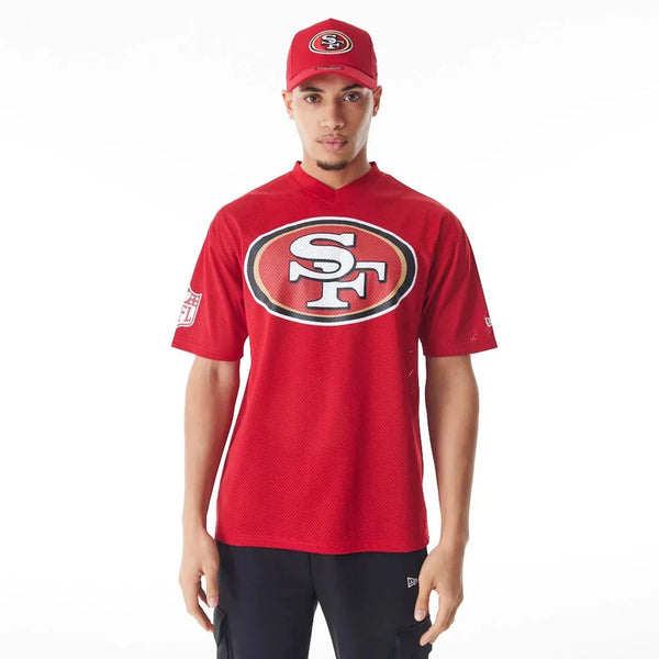 New Era San Francisco 49ers NFL Mesh Red mez