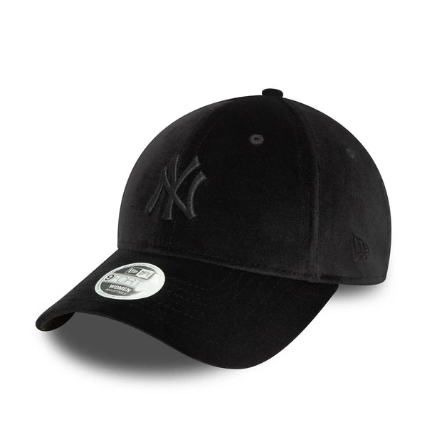 New Era New York Yankees Velour Midi Black 9FORTY baseball sapka, női