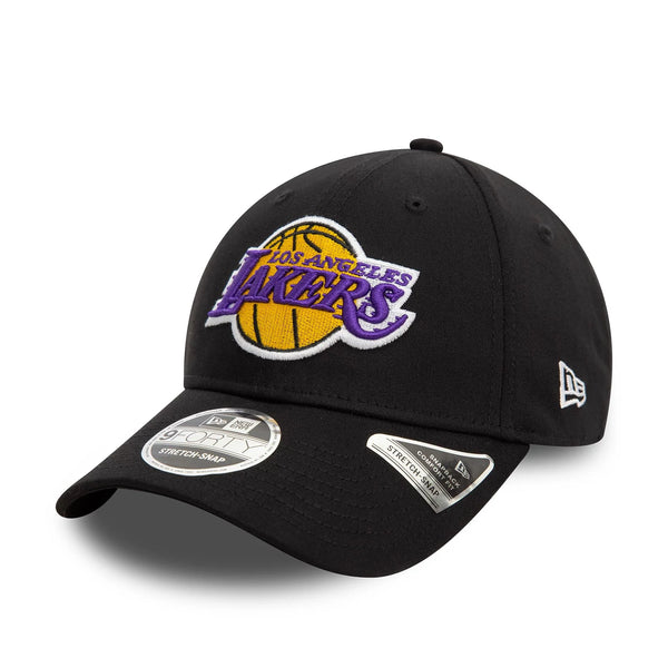 New Era LA Lakers NBA Black 9FORTY Stretch Snap sapka