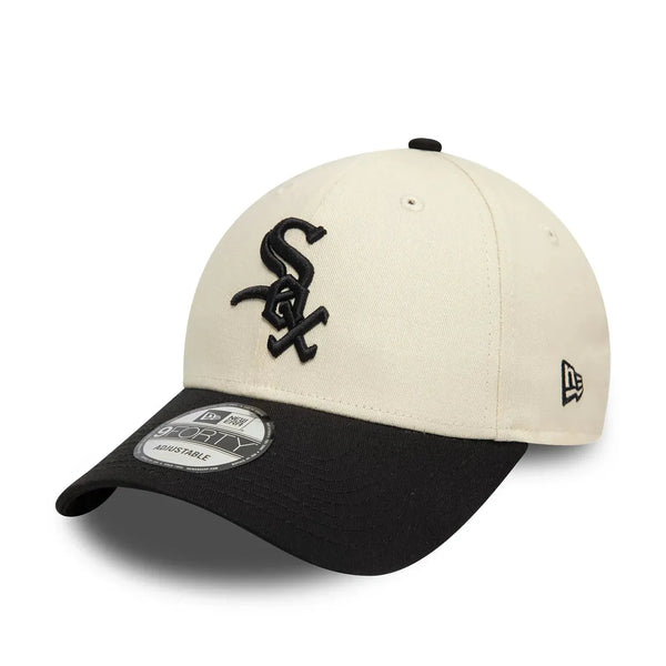 New Era Chicago White Sox Colour Block Cream 9FORTY Baseball sapka