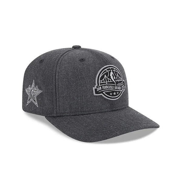 New Era NBA All Star Game 2025 Logo Grey 9SEVENTY Stretch Snap sapka