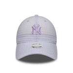 New Era New York Yankees Seersucker 9TWENTY Purple női baseball sapka