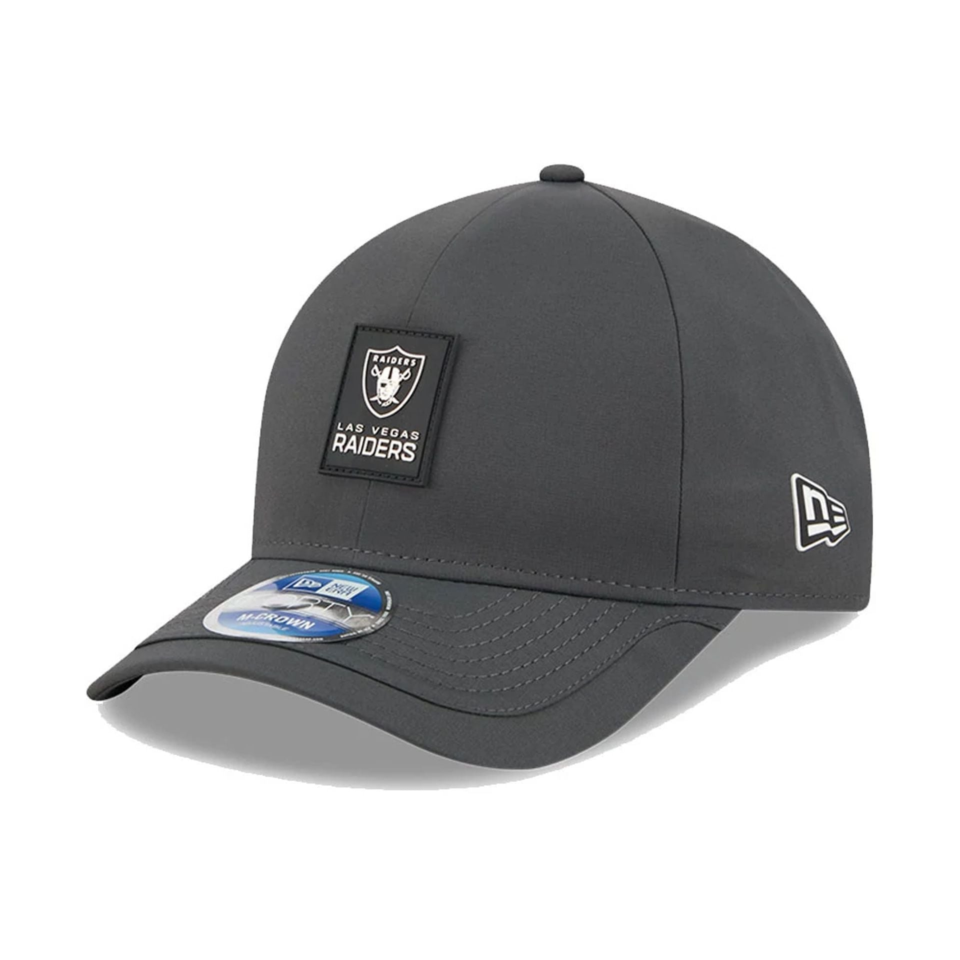 Las Vegas Raiders NFL Sideline 2025 Charcoal 9FORTY M-Crown Adjustable Cap - baseball sapka
