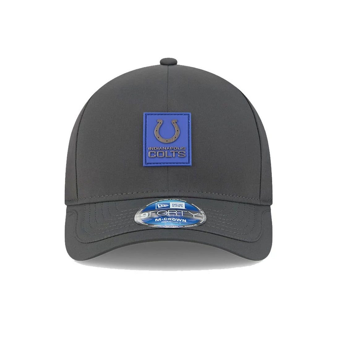 Indianapolis Colts NFL Sideline 2025 Charcoal 9FORTY M-Crown Adjustable Cap - baseball sapka