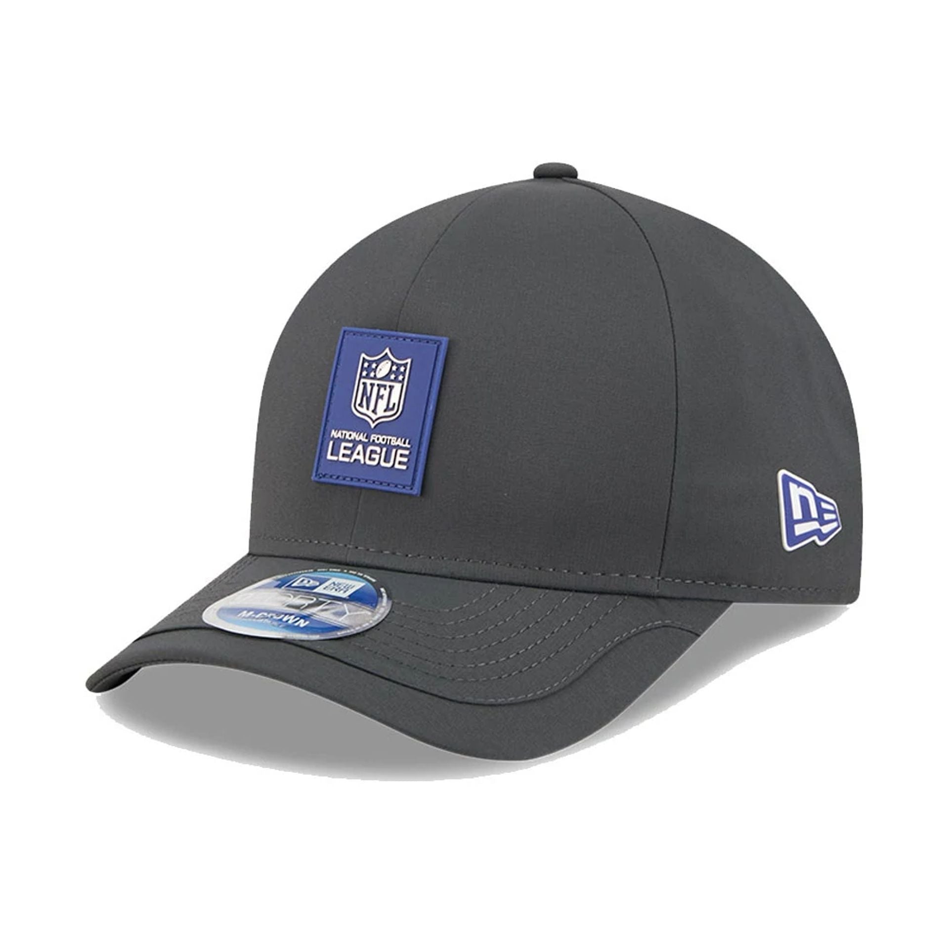 Official Logo NFL Sideline 2025 Charcoal 9FORTY M-Crown Adjustable Cap - baseball sapka