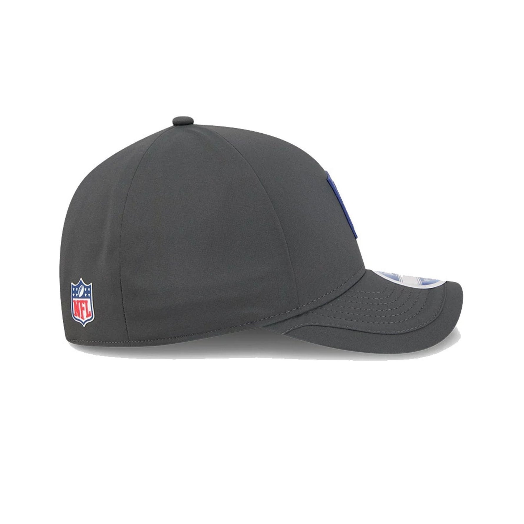 Official Logo NFL Sideline 2025 Charcoal 9FORTY M-Crown Adjustable Cap - baseball sapka