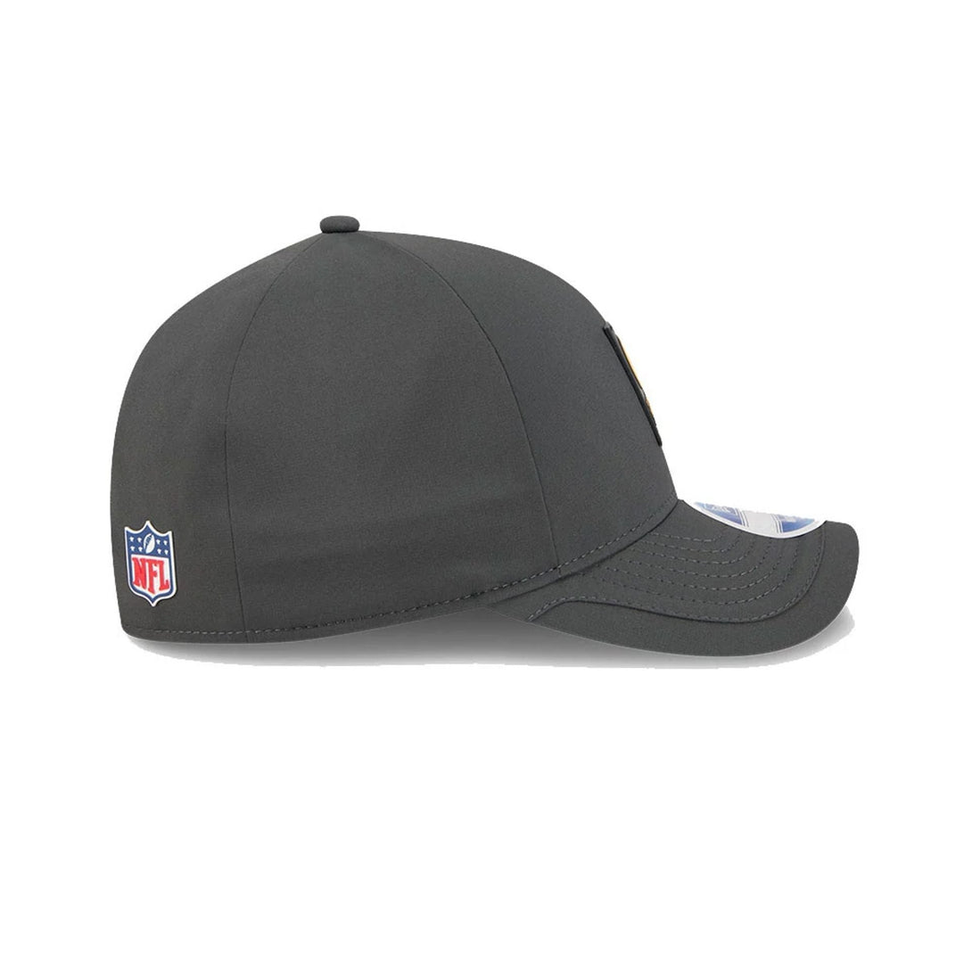 Pittsburgh Steelers NFL Sideline 2025 Charcoal 9FORTY M-Crown Adjustable Cap - baseball sapka