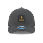 New Orleans Saints NFL Sideline 2025 Charcoal 9FORTY M-Crown Adjustable Cap - baseball sapka