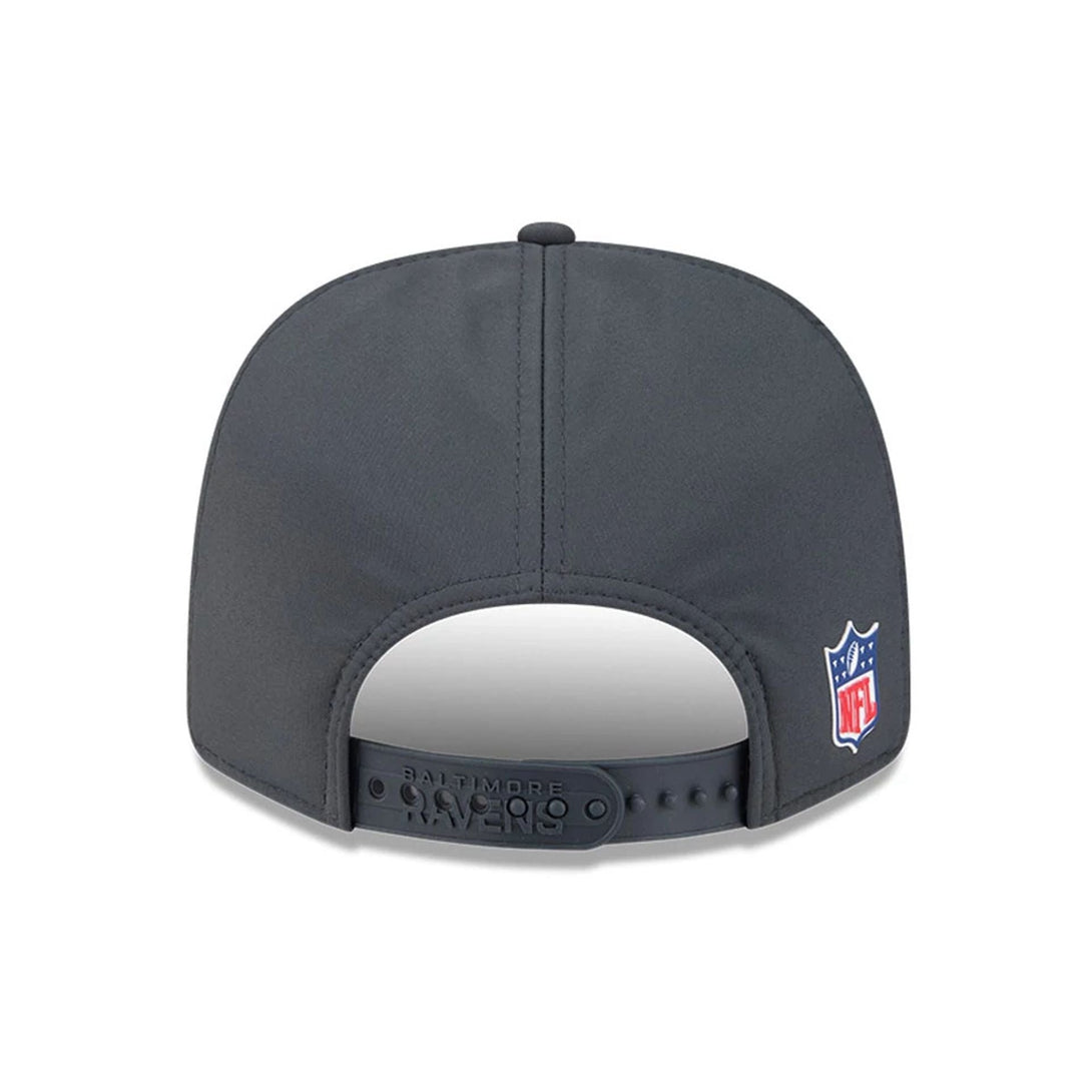 Baltimore Ravens NFL Sideline 2025 Charcoal 9SEVENTY Stretch Snap Adjustable Cap - baseball sapka