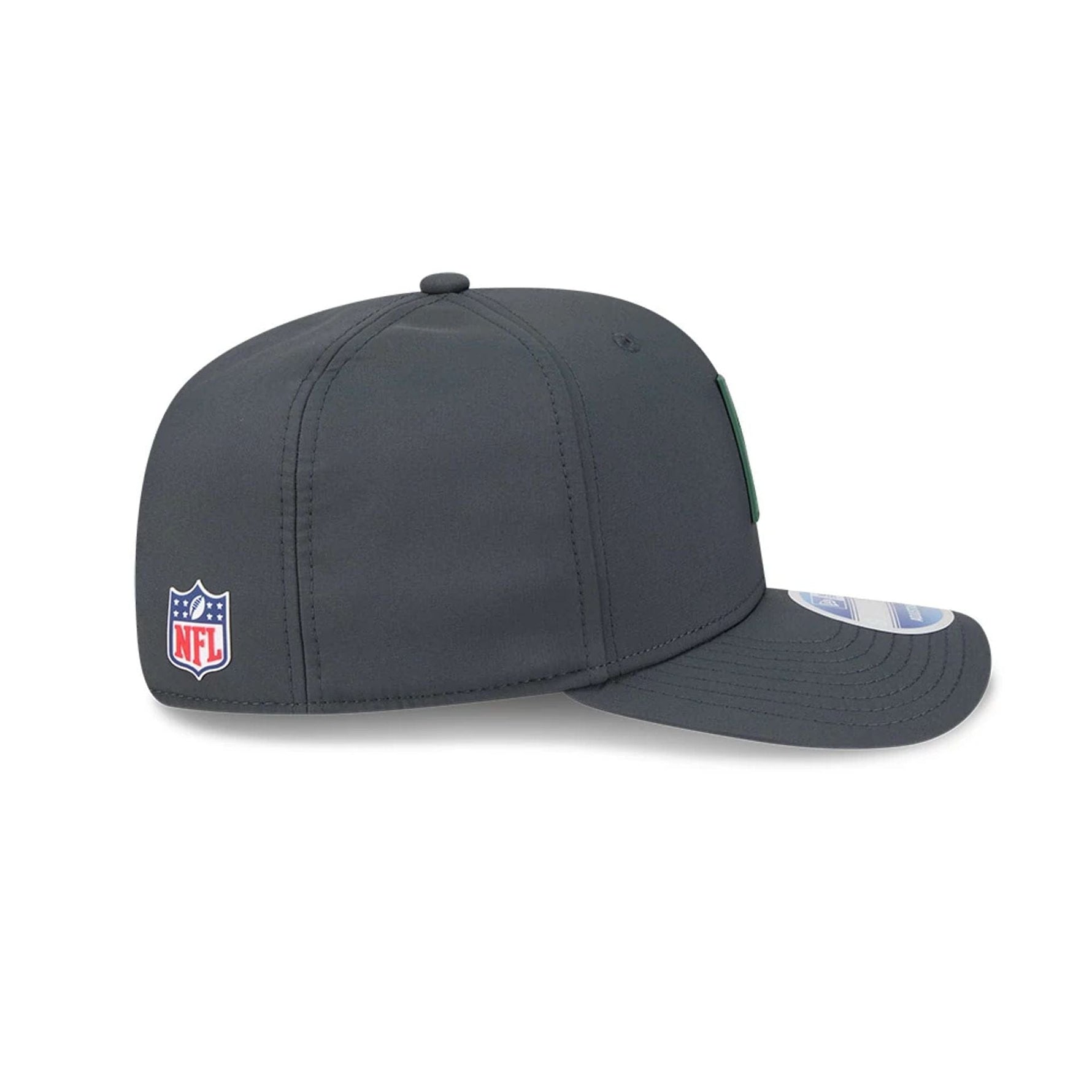 Green Bay Packers NFL Sideline 2025 Charcoal 9SEVENTY Stretch Snap Adjustable Cap - baseball sapka